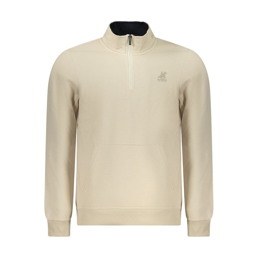 U.S. Grand Polo Beige Polyester Herren Sweatshirt