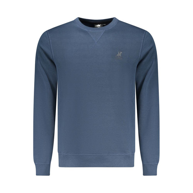 U.S. Grand Polo Blauer Herren-Sweatshirt aus Polyester