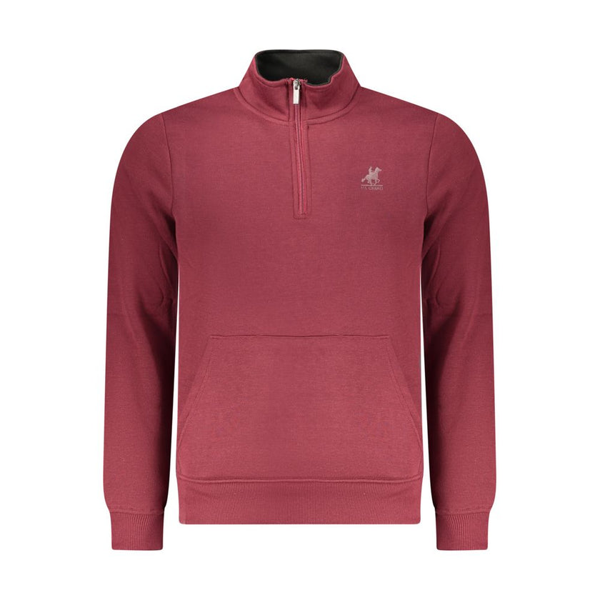 U.S. Grand Polo Rotes Sweatshirt aus Baumwolle