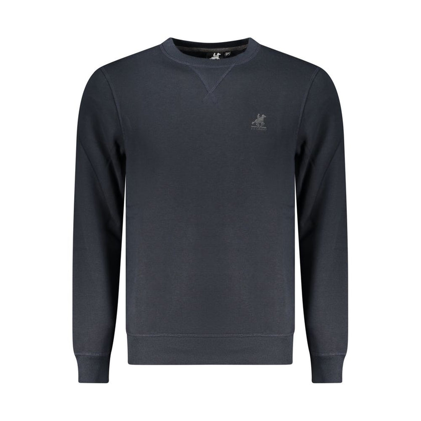 U.S. Grand Polo Blauer Herren-Sweatshirt aus Polyester