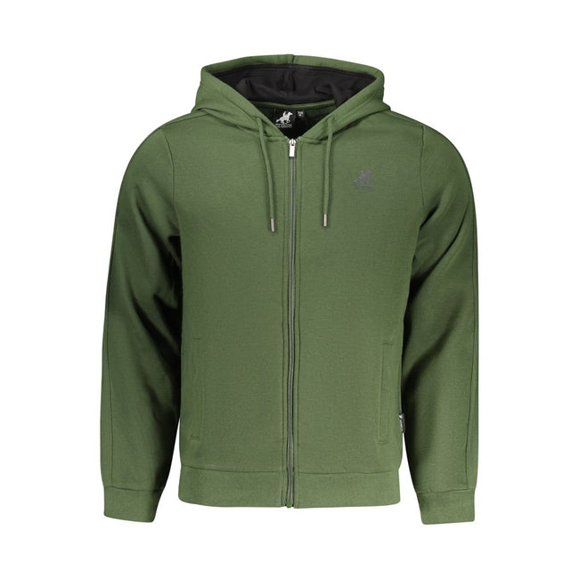 U.S. Grand Polo Herren-Hoodie aus Baumwolle in Verde