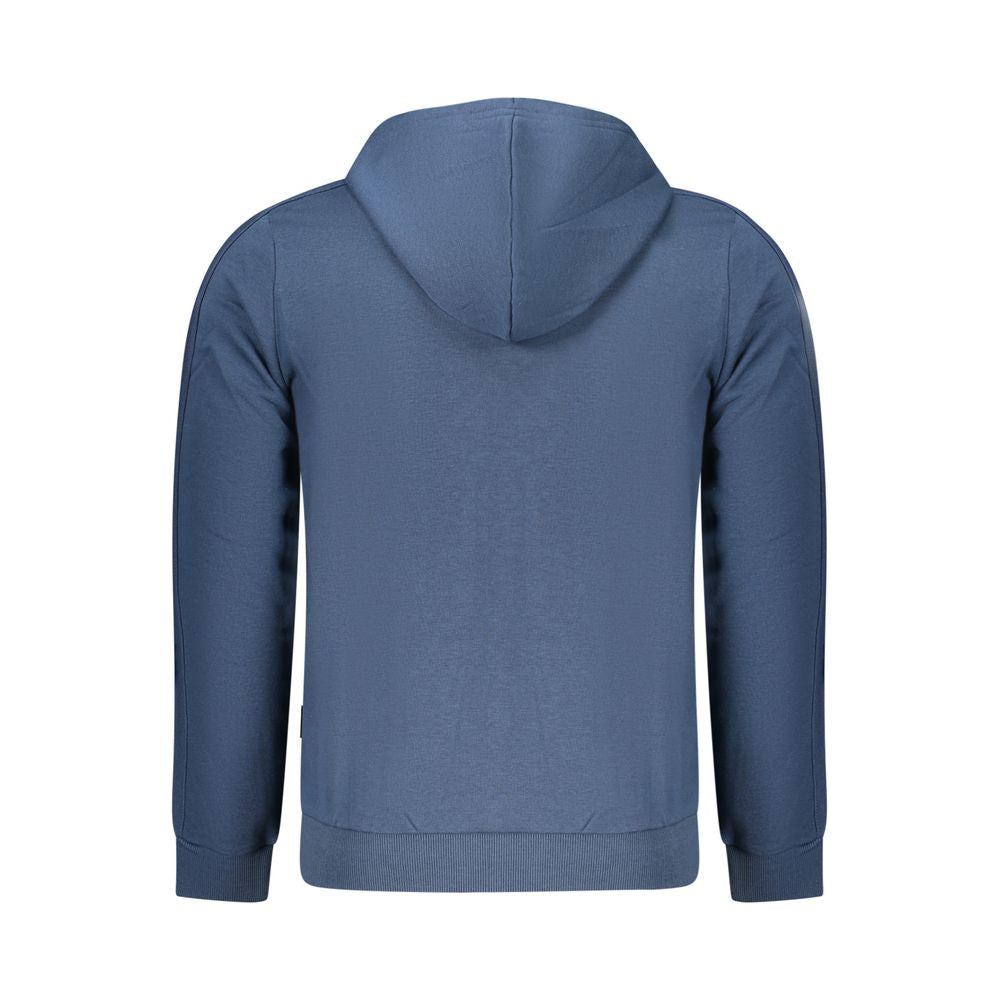 U.S. Grand Polo Blauer Baumwoll-Kapuzenpullover für Herren