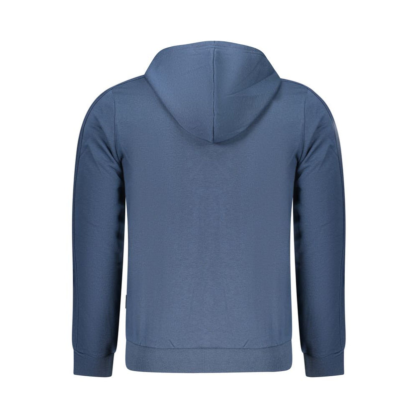 U.S. Grand Polo Blauer Baumwoll-Kapuzenpullover für Herren