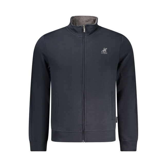 U.S. Grand Polo Blaues Baumwoll-Sweatshirt für Herren