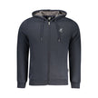 U.S. Grand Polo Blauer Baumwoll-Kapuzenpullover für Herren