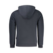 U.S. Grand Polo Blauer Baumwoll-Kapuzenpullover für Herren