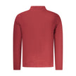 U.S. Grand Polo Rotes Polyester-Sweatshirt für Herren