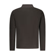 U.S. Grand Polo Schwarzes Herren-Sweatshirt aus Polyester