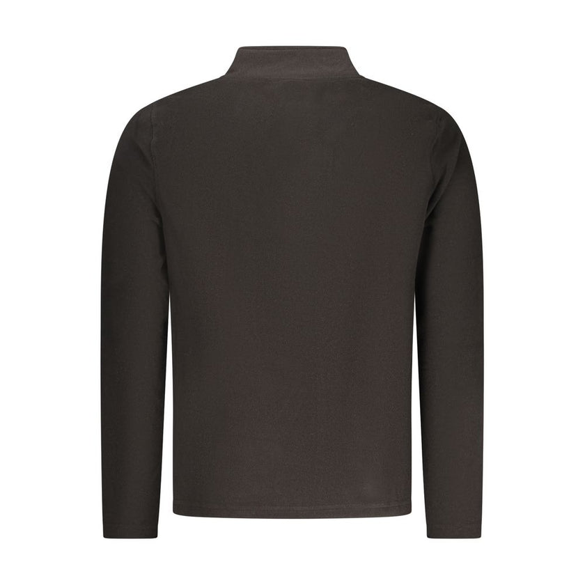 U.S. Grand Polo Schwarzes Herren-Sweatshirt aus Polyester