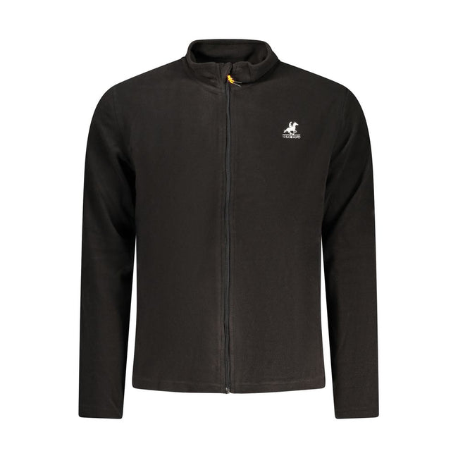 U.S. Grand Polo Schwarzes Herren-Sweatshirt aus Polyester