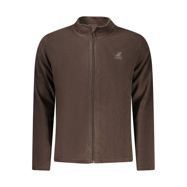 U.S. Grand Polo Marrone Polyester Herren Sweatshirt