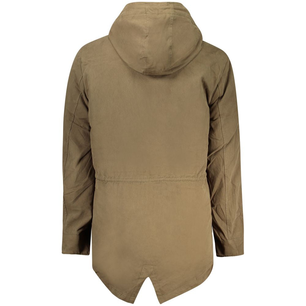 U.S. Grand Polo Herren-Parka aus Polyester in Verde