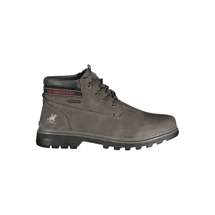 U.S. Grand Polo Grigio Polyurethane Herren Stiefelette