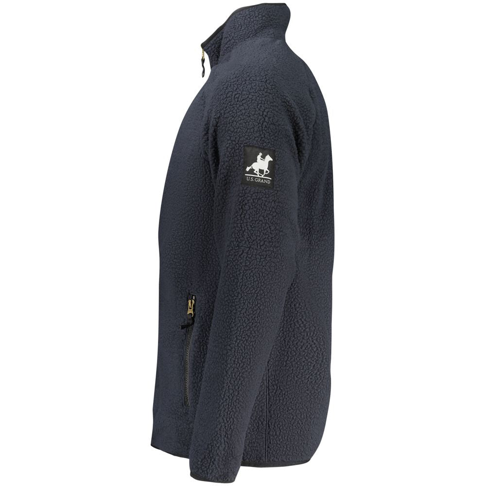 U.S. Grand Polo Blu Polyester Herren-Sweatshirt
