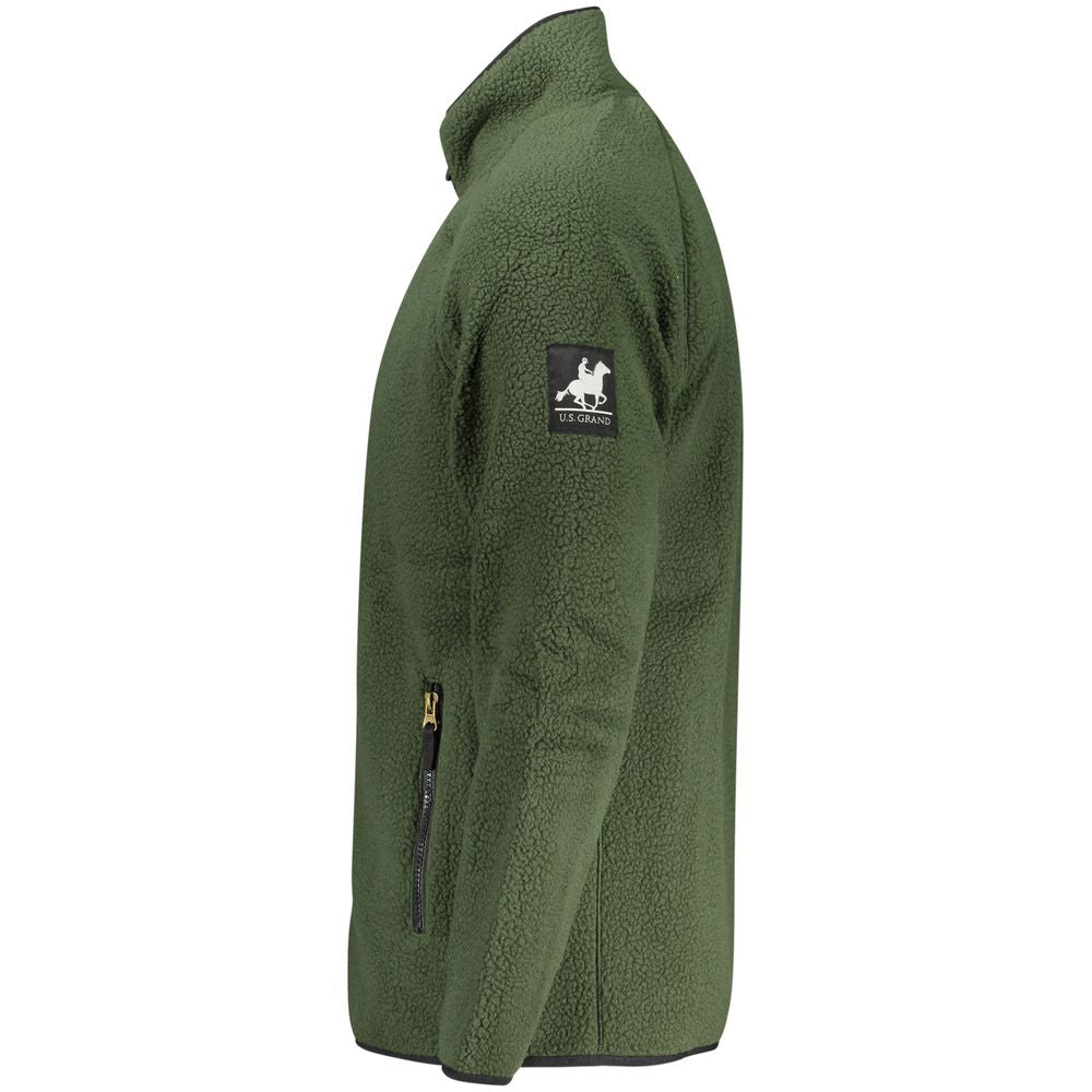 U.S. Grand Polo Verde Polyester Herren-Sweatshirt