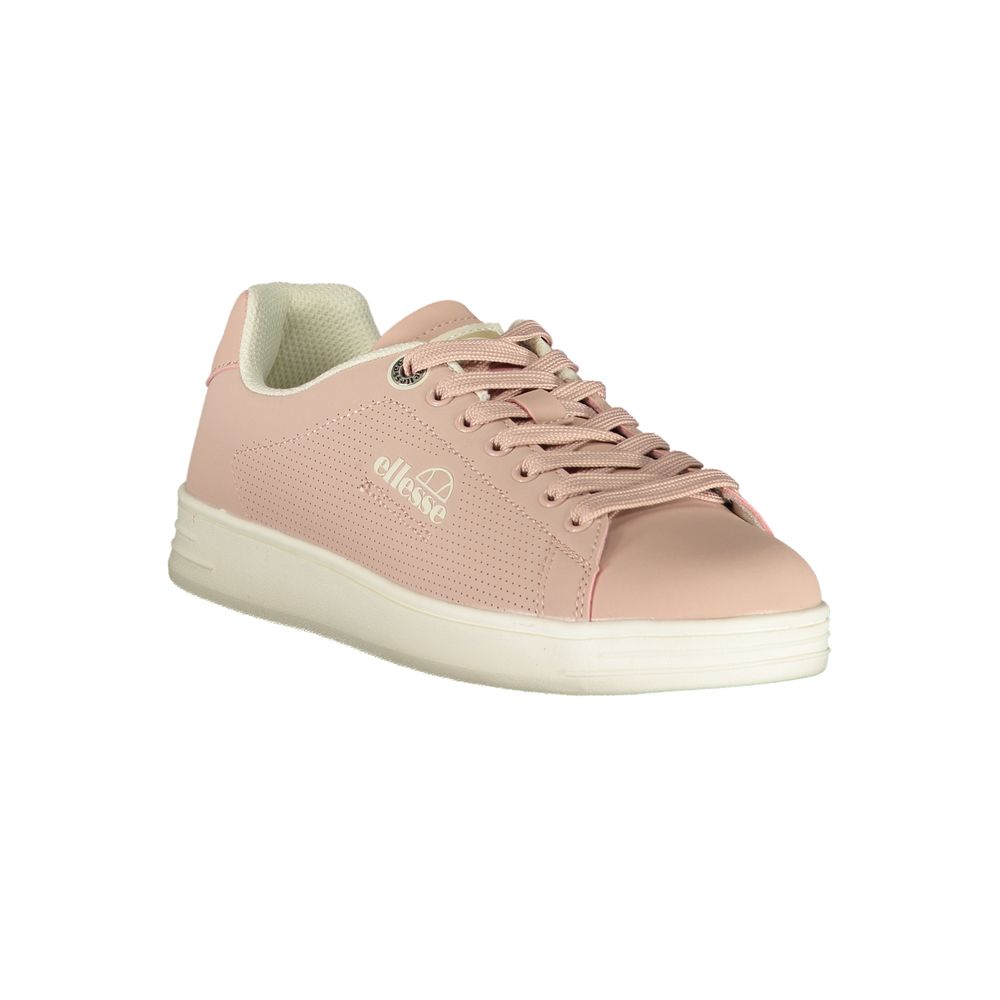 Ellesse Pink Polyester Athletic Sneakers