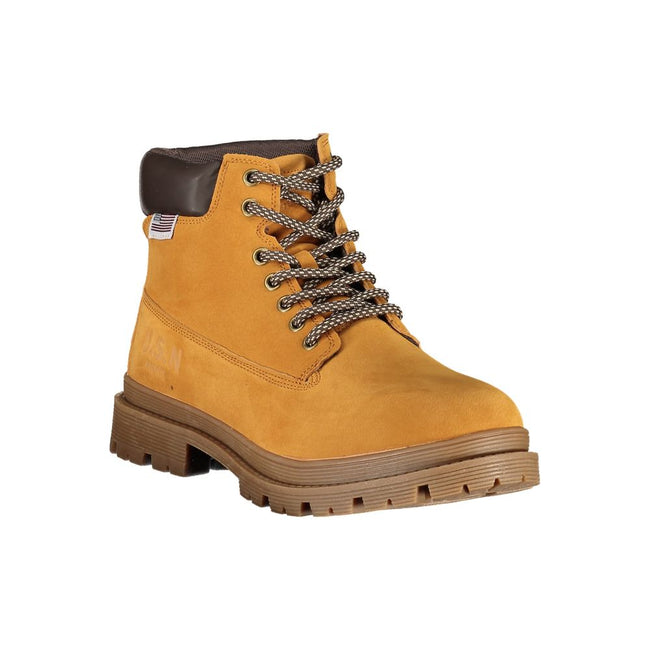Avirex Braune Ankle Boots aus Polyester