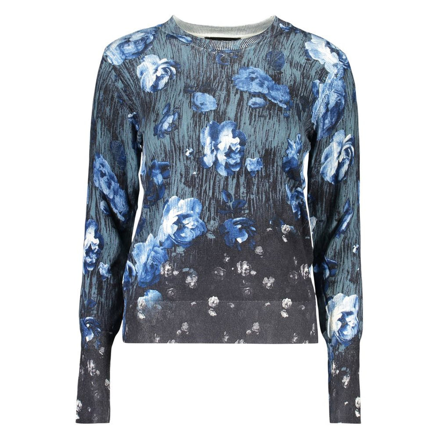 Desigual Blue Viscose Women's Sweater