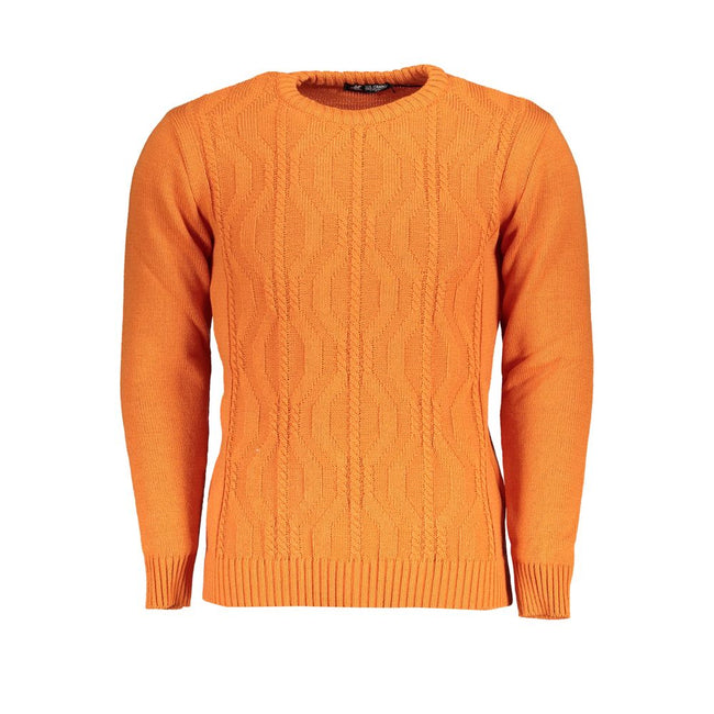 U.S. Grand Polo Orange Fabric Sweatshirt