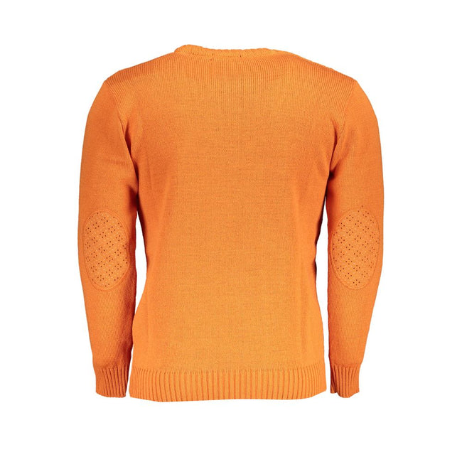 U.S. Grand Polo Orange Fabric Sweatshirt