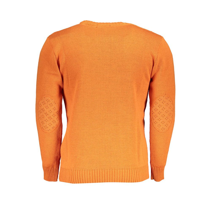 U.S. Grand Polo Orange Fabric Sweatshirt