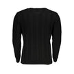 U.S. Grand Polo Schwarzer Herrenpullover aus Acryl