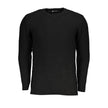 U.S. Grand Polo Schwarzer Herrenpullover aus Acryl