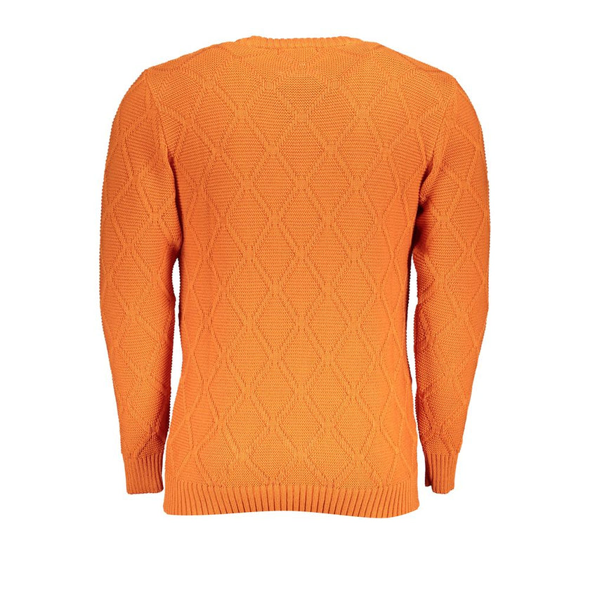 U.S. Grand Polo Orange Fabric Sweatshirt