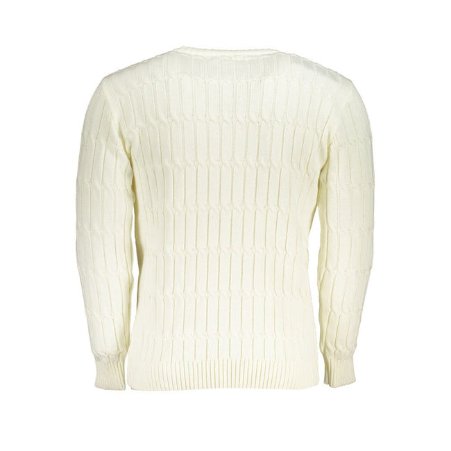 U.S. Grand Polo Weißer Sweatshirt aus Stoff