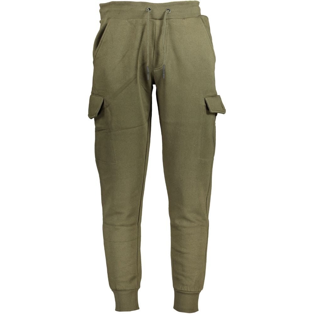U.S. Grand Polo Grüne Baumwoll-Sporthose