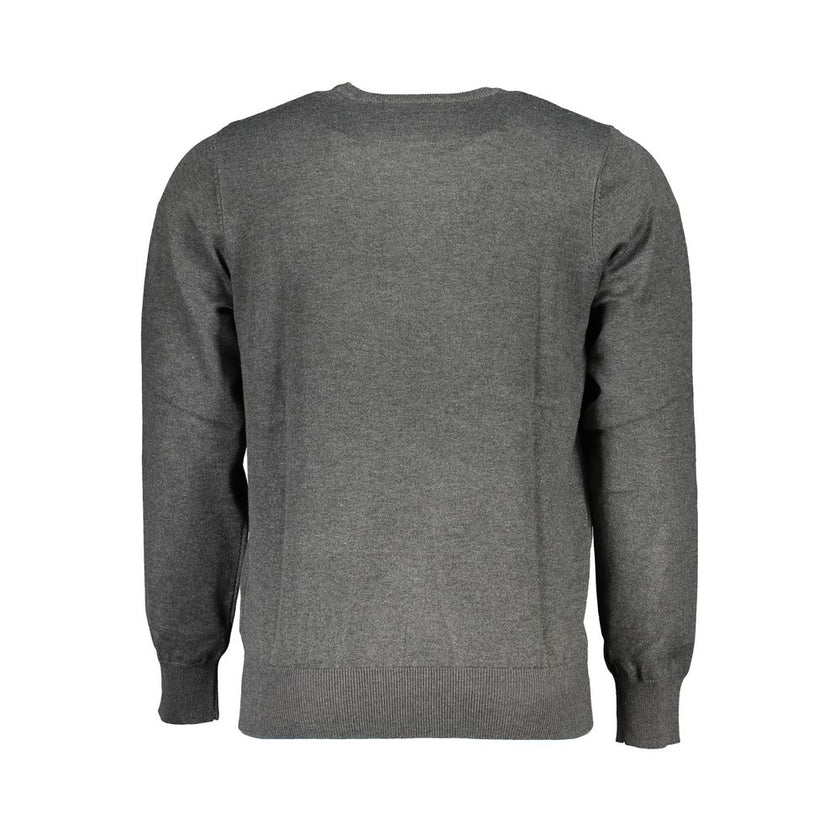 U.S. Grand Polo Graues Sweatshirt aus Nylon