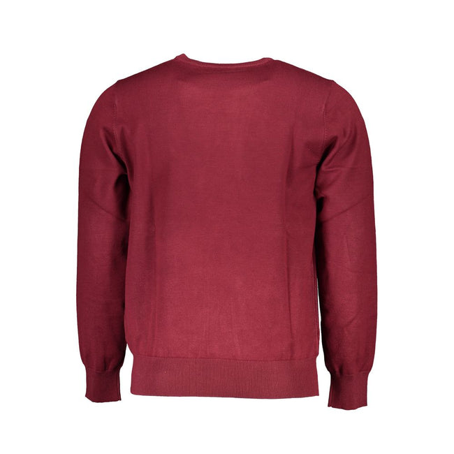 U.S. Grand Polo Rotes Nylon-Sweatshirt