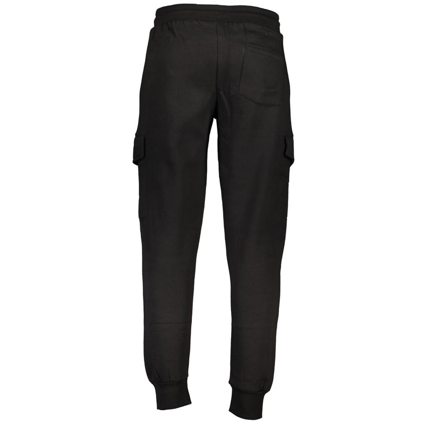 U.S. Grand Polo Schwarze Cargohose aus Baumwolle