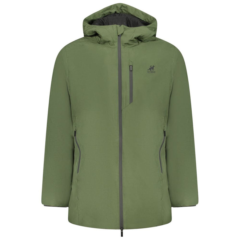 U.S. Grand Polo Herrenjacke aus Verde-Polyester