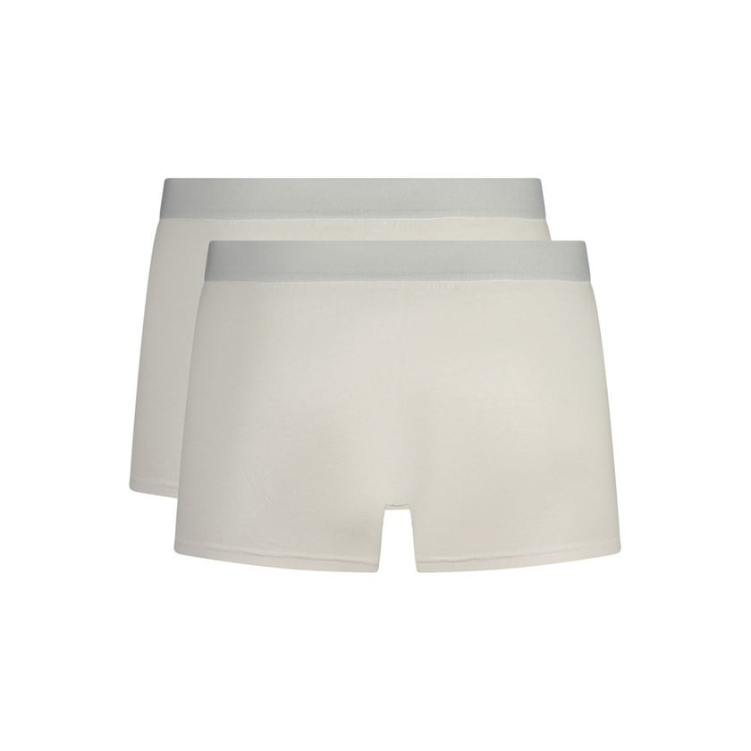 Trussardi Bianco Cotton Herren Boxershorts