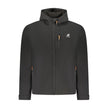 U.S. Grand Polo Schwarze Polyester Herrenjacke