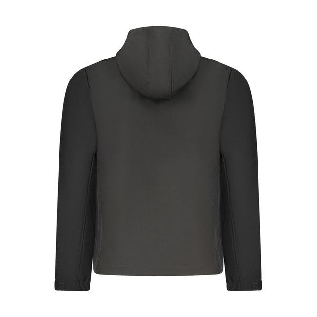 U.S. Grand Polo Schwarze Polyester Herrenjacke