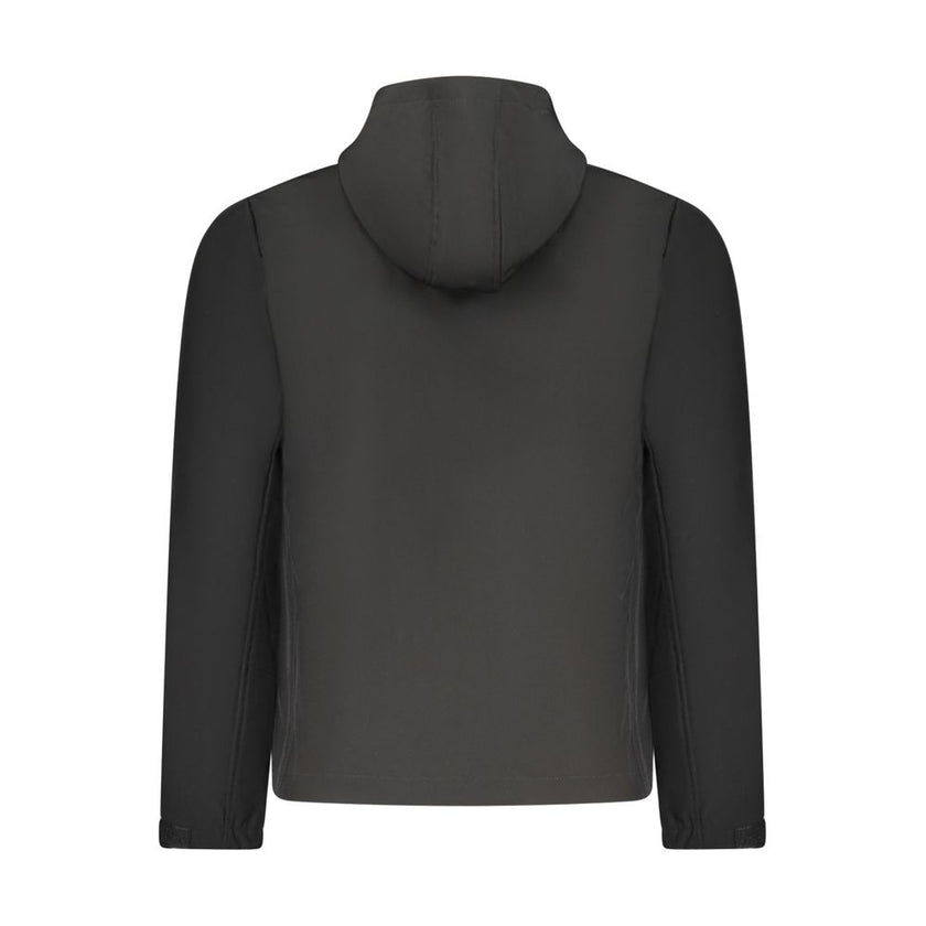 U.S. Grand Polo Schwarze Polyester Herrenjacke