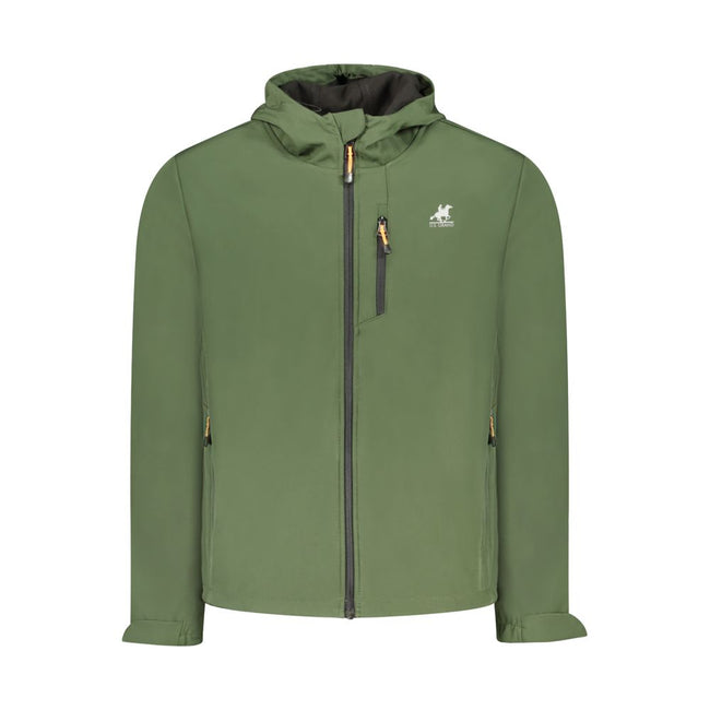 U.S. Grand Polo Herrenjacke aus Verde-Polyester