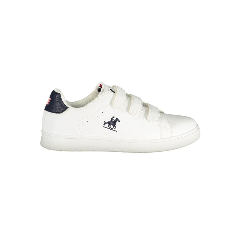 U.S. Grand Polo Weißer Herren-Sneaker aus Polyurethan