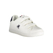 U.S. Grand Polo Weißer Herren-Sneaker aus Polyurethan