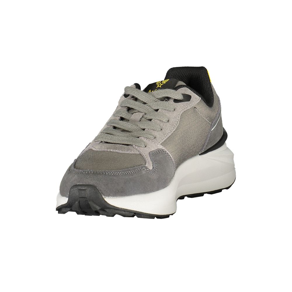 Avirex Grigio Poliuretano Herren-Sneaker