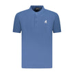U.S. Grand Polo Blaues Baumwoll-Poloshirt für Herren
