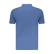 U.S. Grand Polo Blaues Baumwoll-Poloshirt für Herren