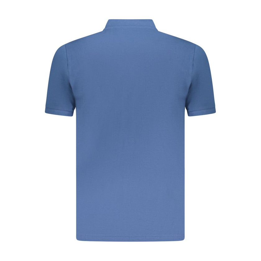 U.S. Grand Polo Blaues Baumwoll-Poloshirt für Herren