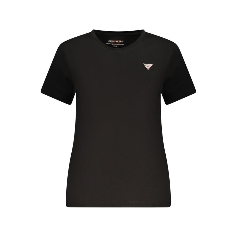 Guess Jeans Women's Black Cotton T-Shirt