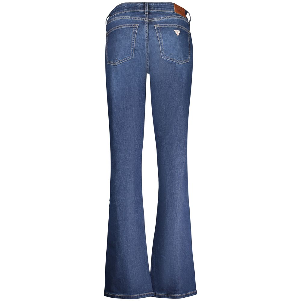 Guess Women's Blue Cotton Jeans