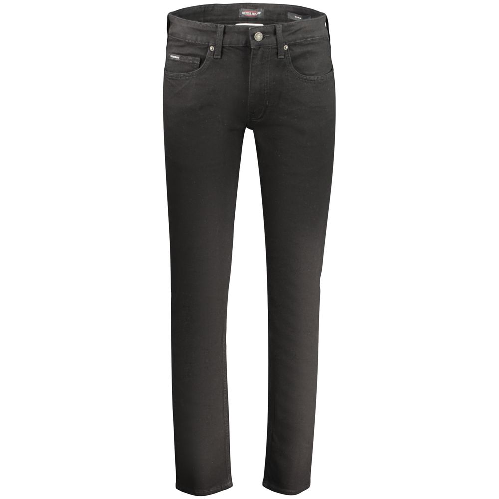Guess Jeans Men's Black Cotton Jeans
