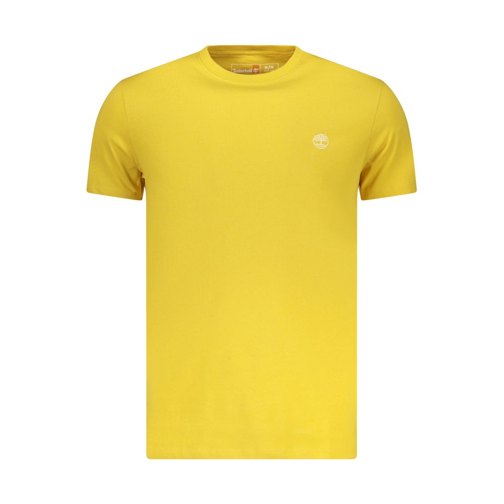 Men's Timberland Yellow Cotton T-Shirt