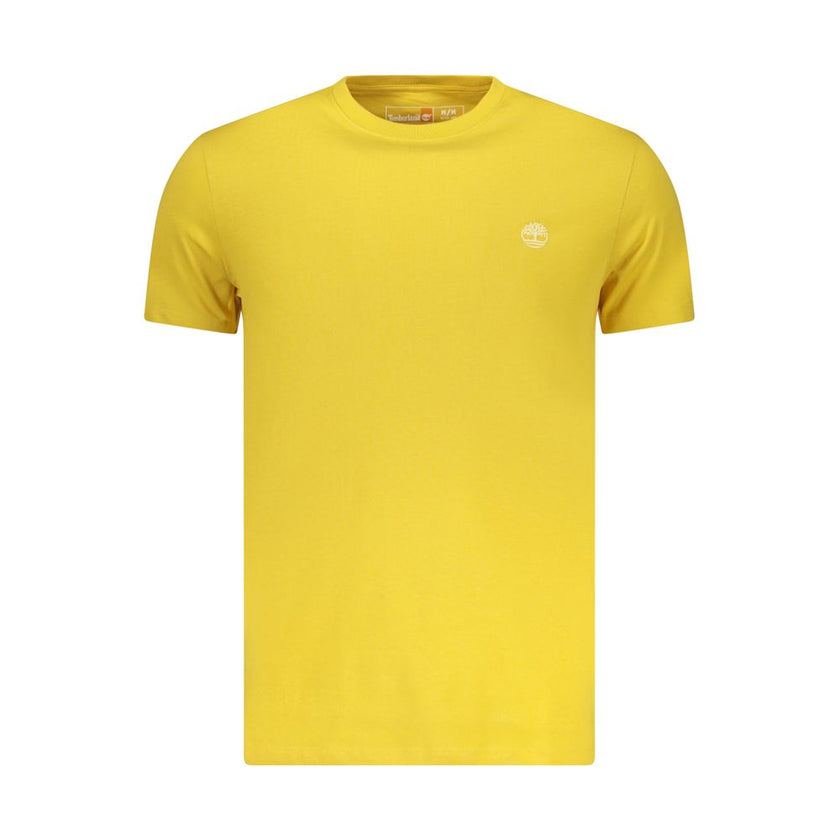 Timberland Gelbes Baumwoll-T-Shirt für Herren